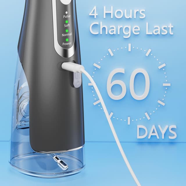 Thumbnail 5 de Water Flosser Rechargeable 310ML Oral Irrigator 🚰