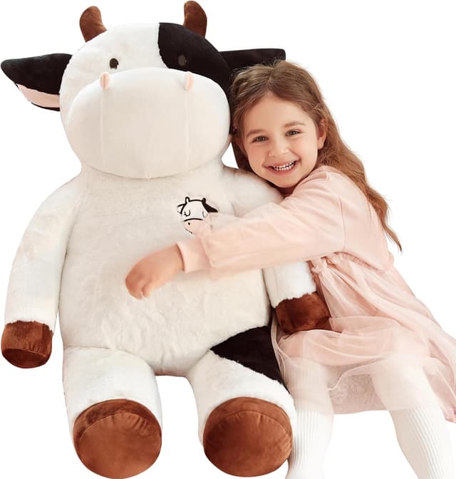 Imagen de IKASA Mucca Peluche Gigante 78 cm en OfertitasTOP