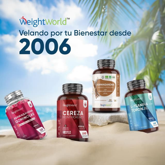 Thumbnail 8 de L Theanine 500mg con Toronjil 🌿 - 180 Cápsulas Veganas