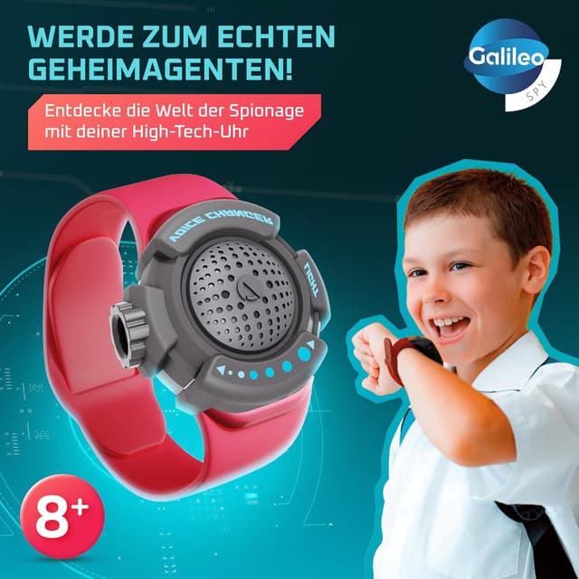 Detalle 2 de Spy Inkognito Spionage-Uhr 59435 von Galileo