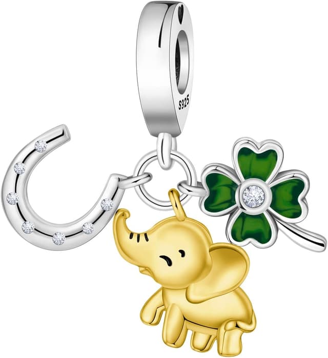 Thumbnail 4 de CYCUFF 925er Sterlingsilber-Anhänger mit Öse (ca. 4,5–5 mm) – für Armbänder & Charm-Ketten