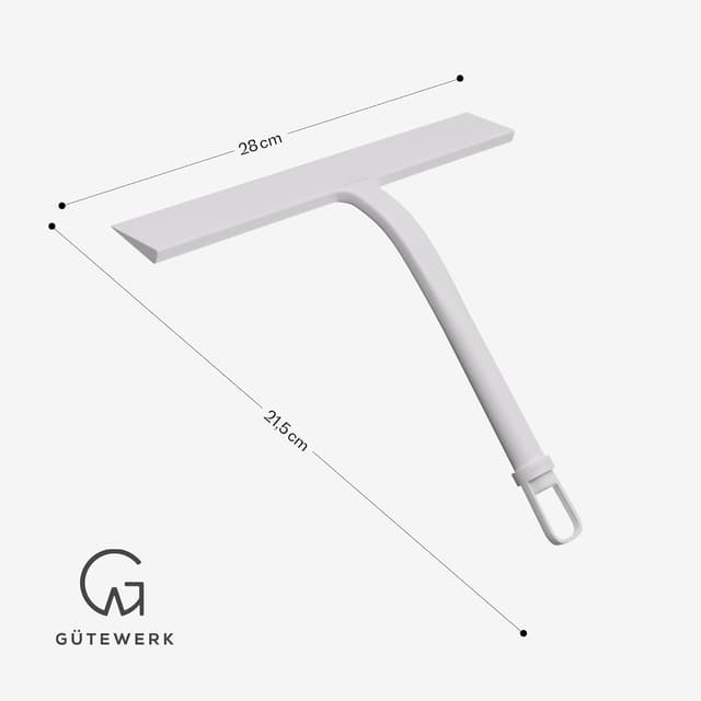 Thumbnail 4 de Gütewerk Rasqueta y Trapo 2 en 1 para Cristales y Mamparas