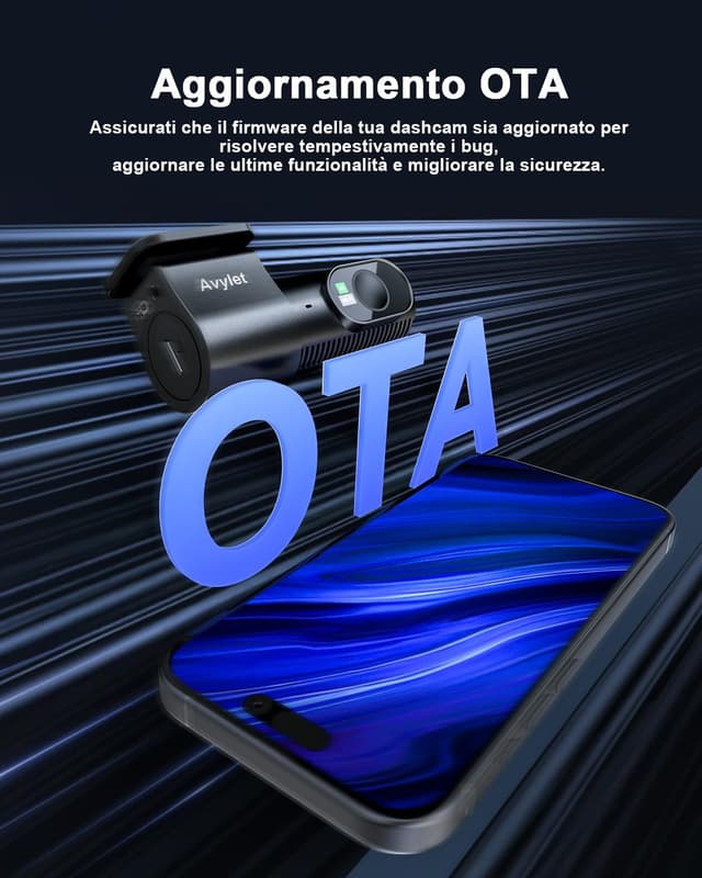 Thumbnail 6 de Avylet Dash Cam Auto 4K doppia lente 170°