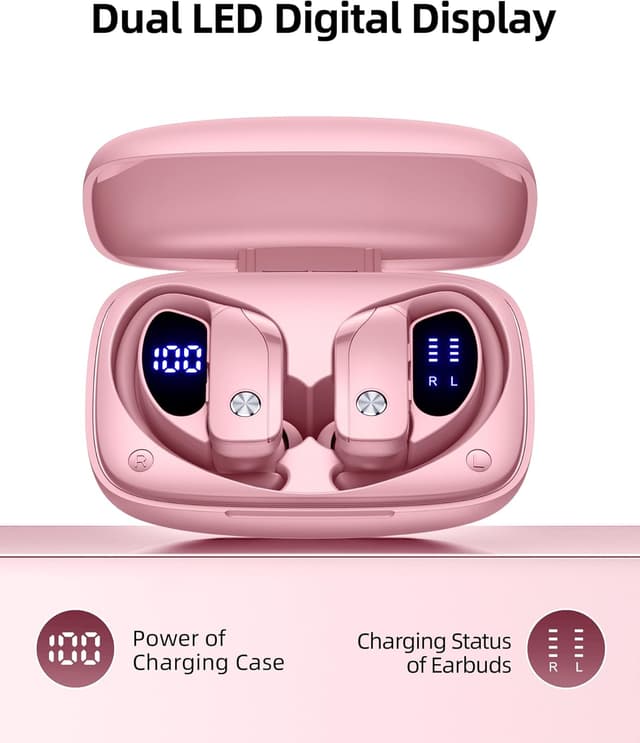 Detalle de bmanl Wireless Earbuds 80H playtime