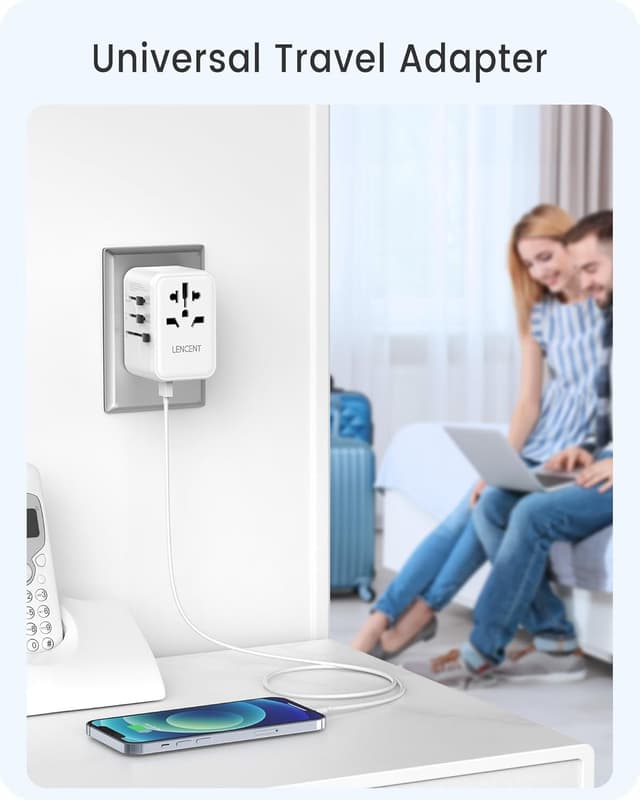 Thumbnail 5 de LENCENT Reiseadapter GaN3 65W