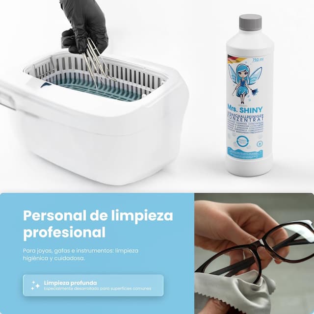 Thumbnail 4 de Mrs. SHINY Concentrado limpiador ultrasonidos 750 ml