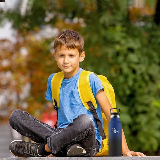 Thumbnail 5 de Botella Térmica Niños 500 ml: cantimplora con pajita