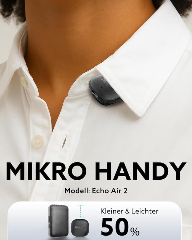 Detalle 2 de Neceff Echo Air 2 USB-C Mikrofon
