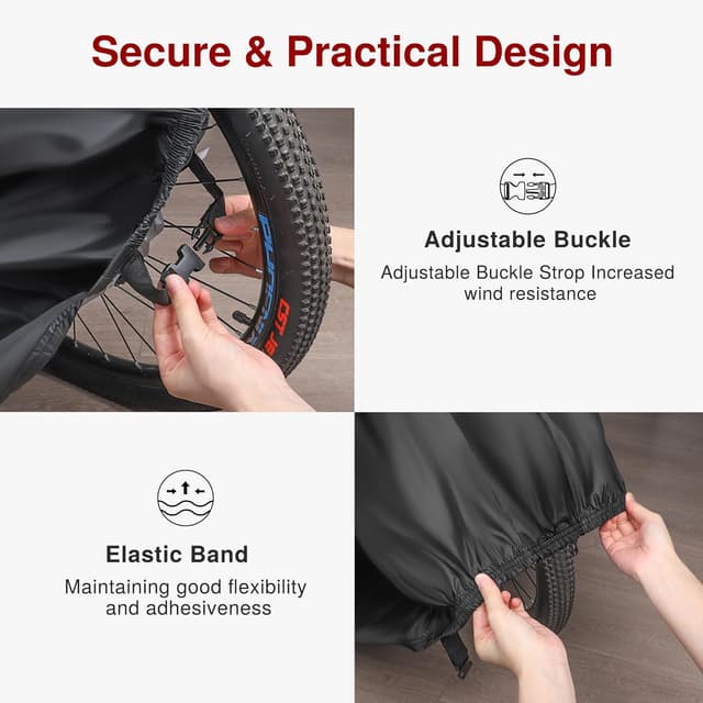 Thumbnail 2 de Puroma Bike Cover for 1 Bike Waterproof Dustproof