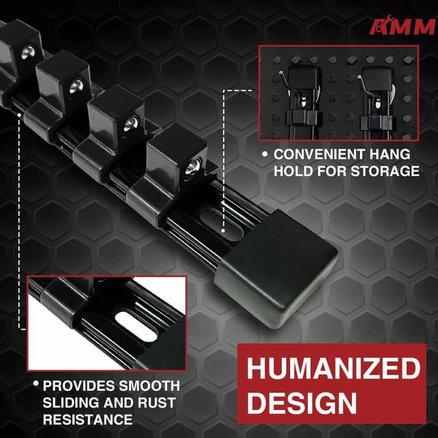 Thumbnail 3 de AMM 9-Piece Socket Organizer