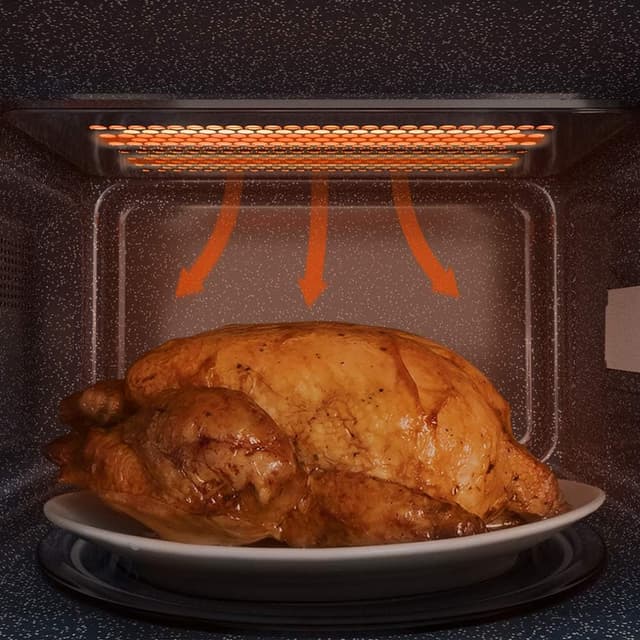 Detalle de Cecotec Micro-ondes ProClean 3040 – 20 L, 700 W, revêtement Ready2Clean et 3DWave