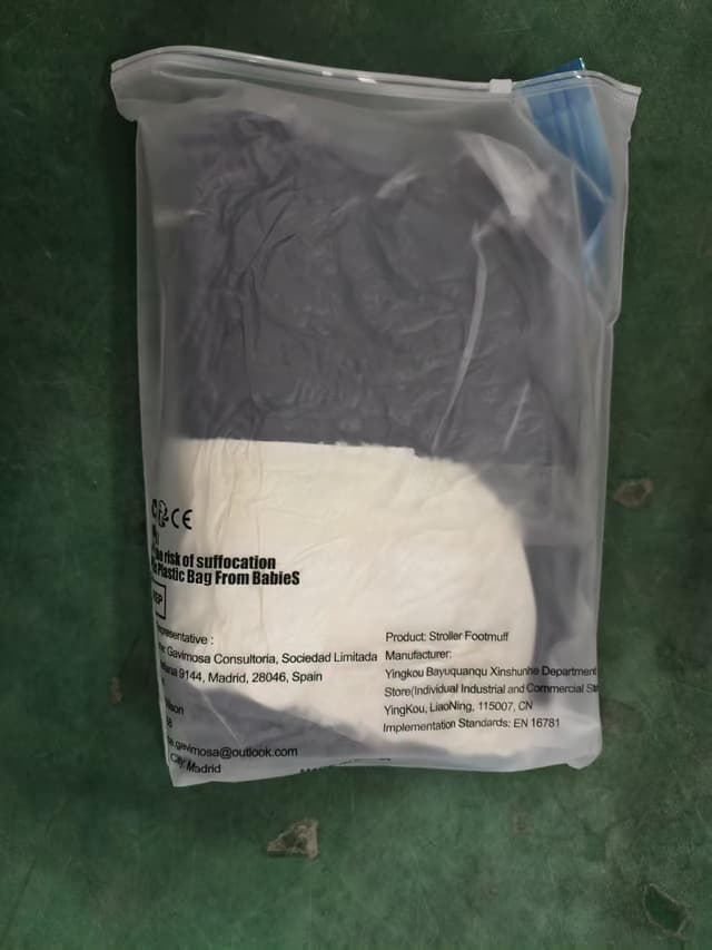 Thumbnail 4 de Chancelière universelle pour poussette avec harnais 3/5 points