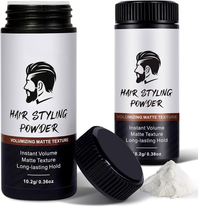 Imagen de Polvere styling uomo 2 pezzi per texture opaca e tenuta duratura 💇 en OfertitasTOP