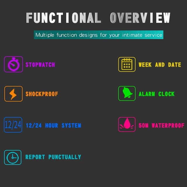 Thumbnail 6 de findtime Rosa Digitaluhr