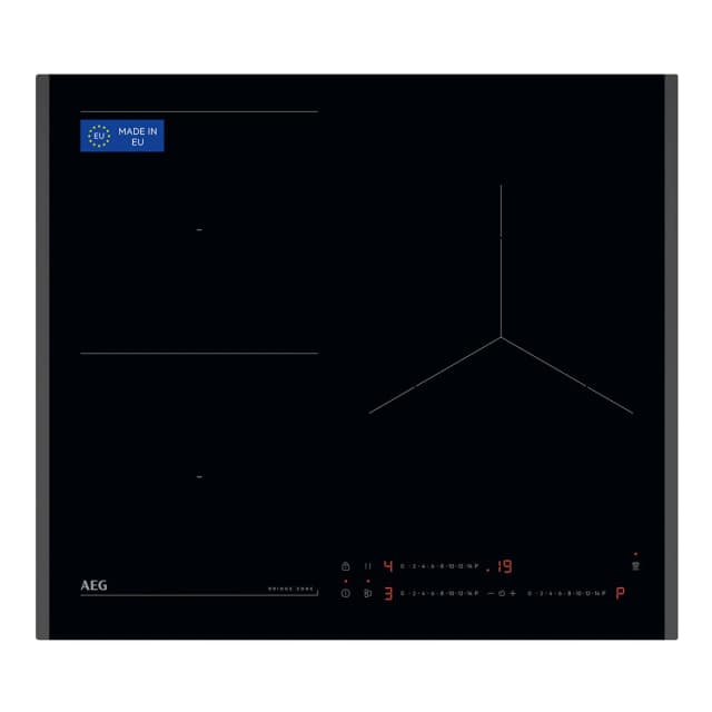 Detalle de AEG TO63IQ0FFB placa inducción AEG 3 zonas