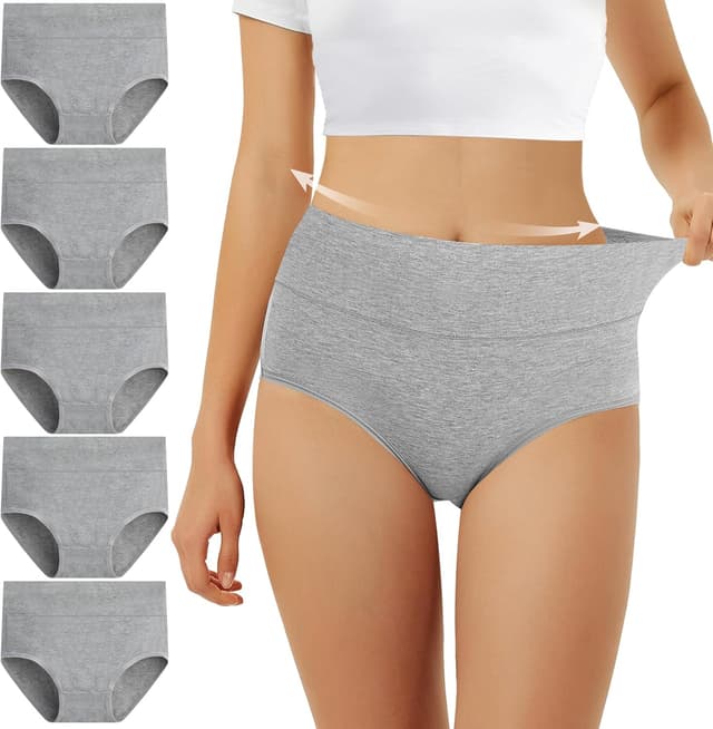 Thumbnail 6 de FALARY Mutande vita alta donna 5 pezzi