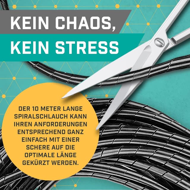 Thumbnail 5 de Purovi Kabelkanal Kabel Organizer 10 m