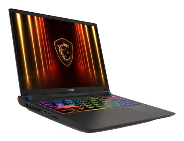 Detalle de MSI Vector 16 HX AI A2XWHG-476 Gaming-Laptop (16"), Core Ultra 9, RTX 5070 Ti, 16 GB RAM und 1 TB SSD