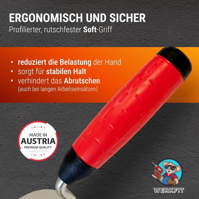 Thumbnail 6 de Glättekelle Set für Gips 100 mm