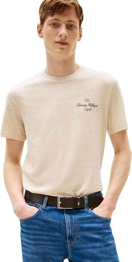 Detalle de Tommy Hilfiger Outline Script tee camiseta XL
