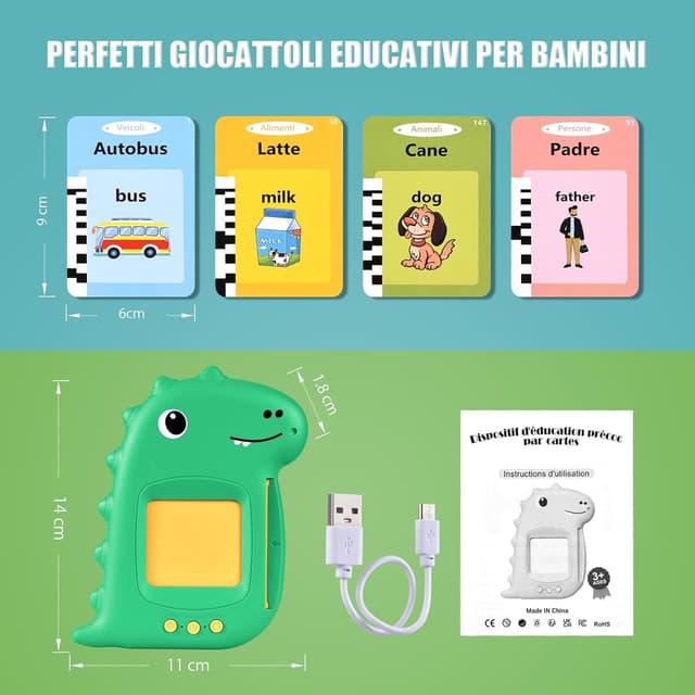 Thumbnail 6 de Talking Flash Cards schede parlanti per bambini 2–6 anni 🧩