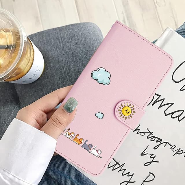 Detalle 2 de Handyhülle Geldbörse für iPhone XR, 360° Schutz