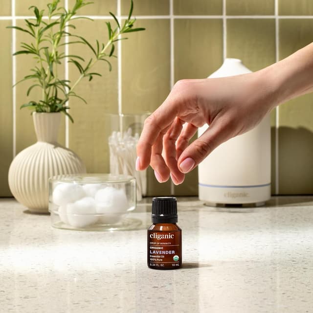 Thumbnail 6 de Cliganic Organic Lavender Essential Oil for Diffuser