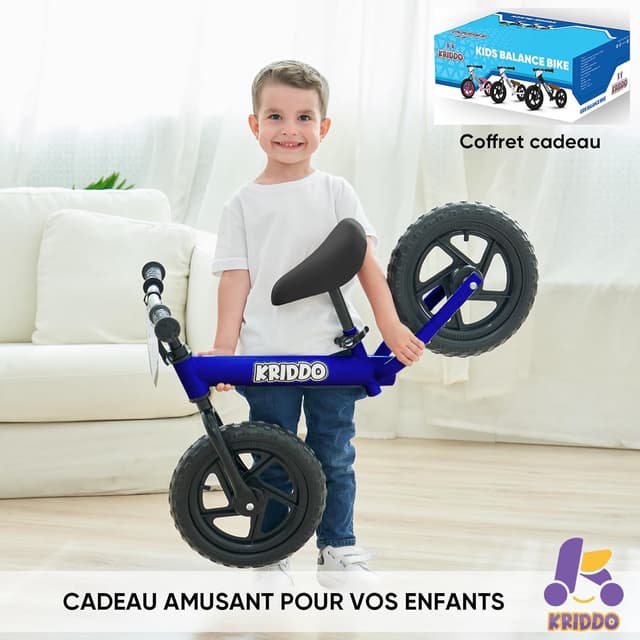 Detalle 2 de KRIDDO Draisienne 2 ans, vélo sans pédales