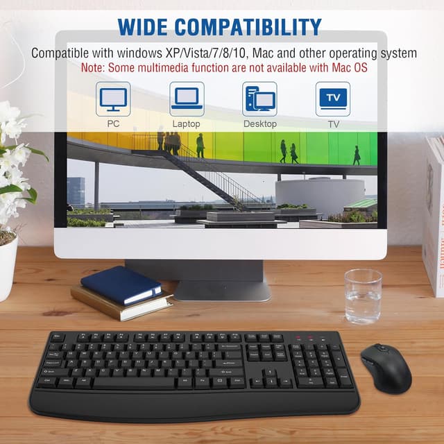 Thumbnail 6 de EDJO Wireless Keyboard Combo 2.4G