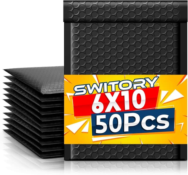 Imagen de Switory 50pcs A5 Padded Bubble Mailers 15.3cm en OfertitasTOP