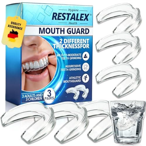 Detalle de RESTALEX protector bucal 6 piezas para bruxismo