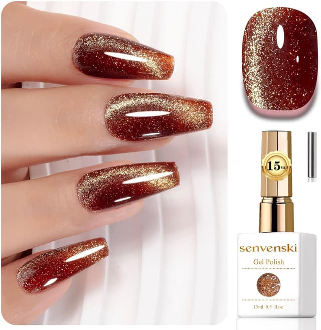 Imagen de Senvenski Gelatina Vetro Cat Eye 15ML Occhi di Gatto en OfertitasTOP