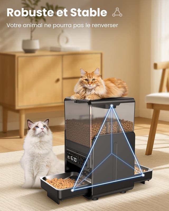 Thumbnail 5 de Cityflee Distributeur automatique pour 2 chats 5L