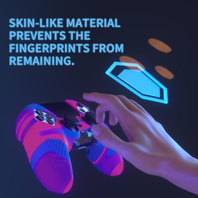 Detalle 2 de PlayVital 3D Studded Silicone Case for PS5 Edge