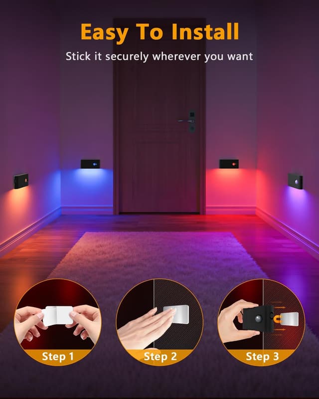 Thumbnail 6 de WILLED RGB & Warmweiß Nachtlicht 500mAh