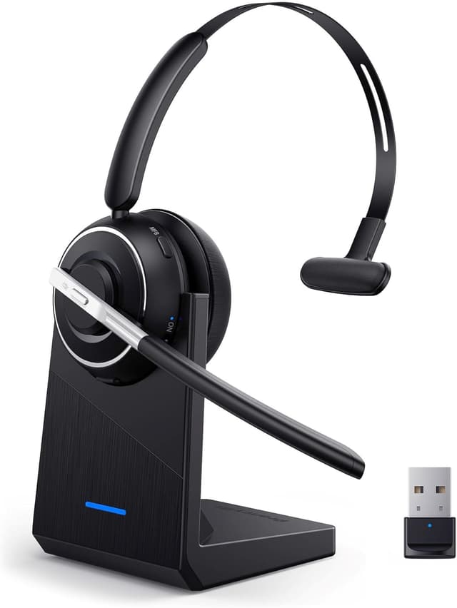 Imagen de Bluetooth Headset V5.2 Wireless Headset with Mic en OfertitasTOP
