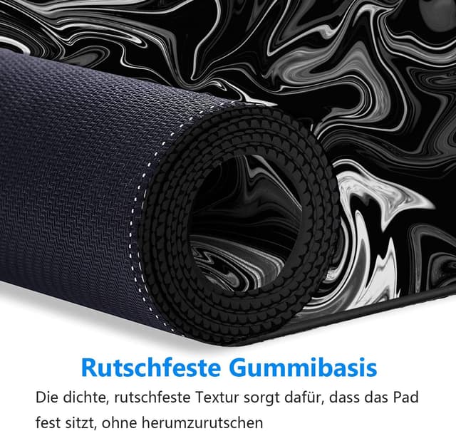 Detalle 2 de Gaming-Mauspad XXL 800 x 300 mm mit Flüssigmetall-Oberfläche