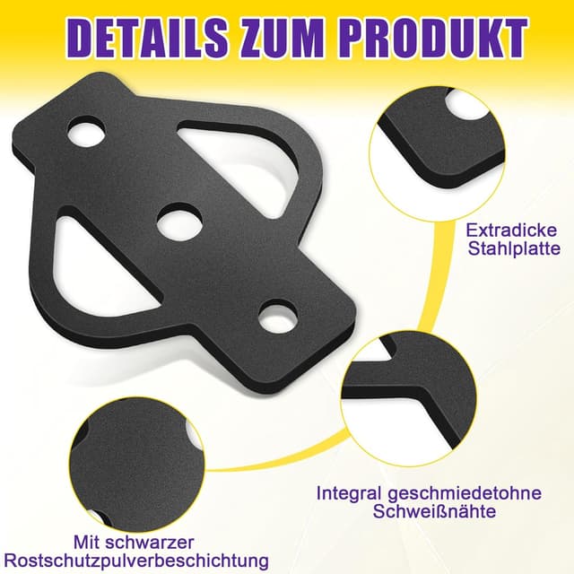 Thumbnail 3 de AXGG Adaptateur d'attelage 3 voies 1360 kg