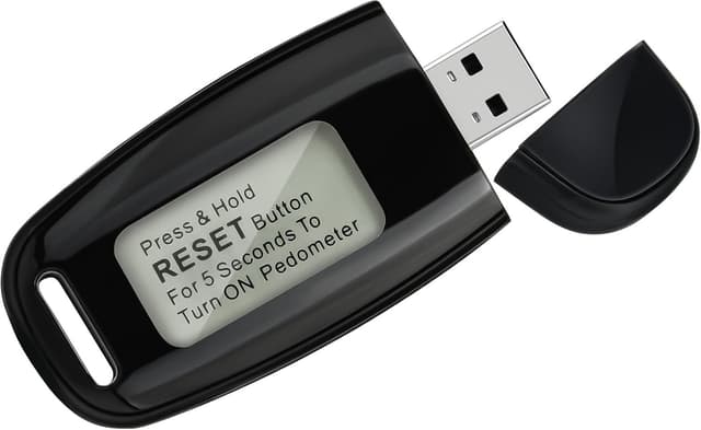 Detalle de Flintronic pedometro contapassi da passeggio con sensore 3D a 3 assi e clip, portatile per bambini e fitness uomo/donna/anziani