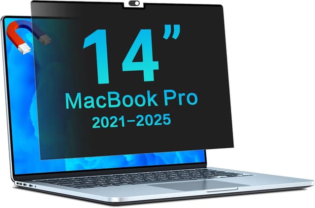 Detalle de STARY Magnetic Privacy Screen Filter for MacBook Pro 14-inch (2021–2026)