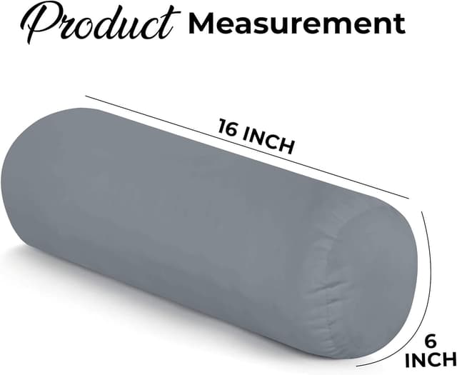 Thumbnail 7 de Utopia Bedding Almohada Cilíndrica 15x40 cm (2 Unidades) 💤