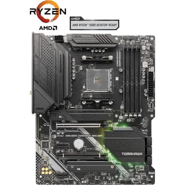 Detalle 2 de MSI MAG B550 TOMAHAWK MAX placa base 2,5G LAN