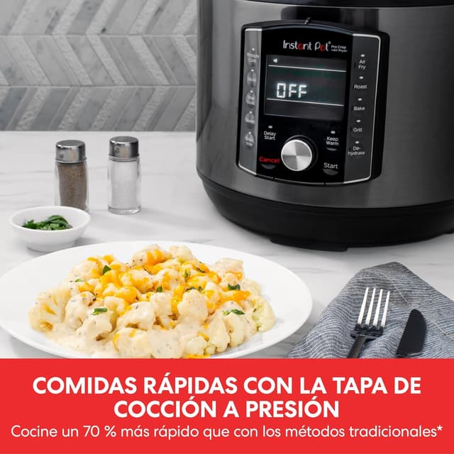 Detalle 2 de Instant Pot Pro Crisp 11 en 1: Cocina y disfruta 🍽