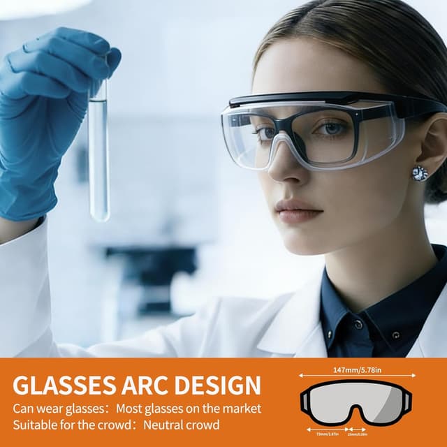 Thumbnail 2 de Surlunettes de protection pour lunettes