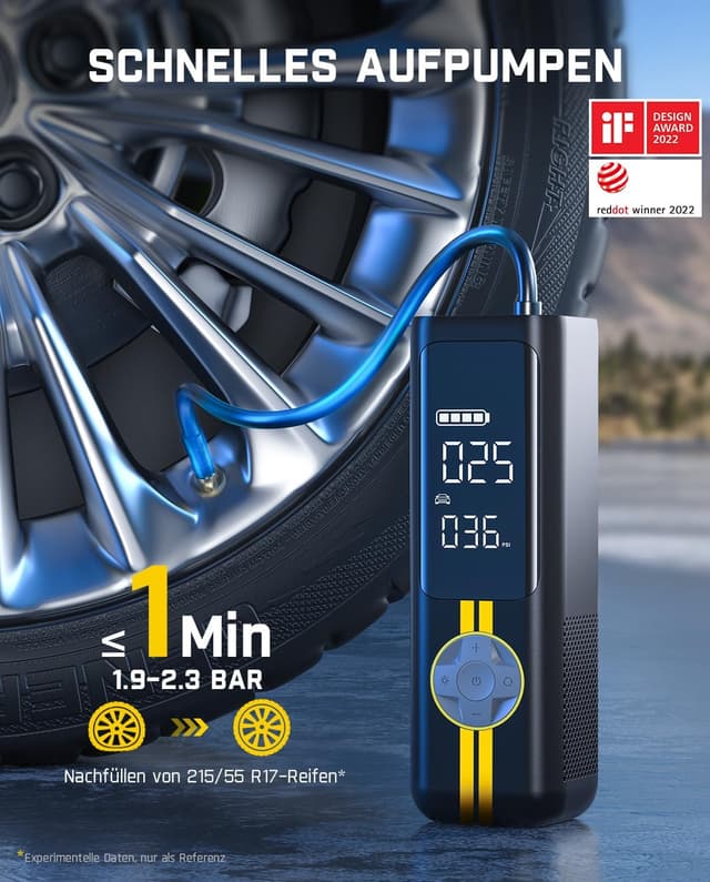 Thumbnail 1 de Fanttik X8 APEX 11,1V Tragbare Luftpumpe