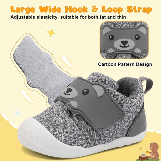 Thumbnail 3 de JOINFREE Baby Walking Shoes for First Steps