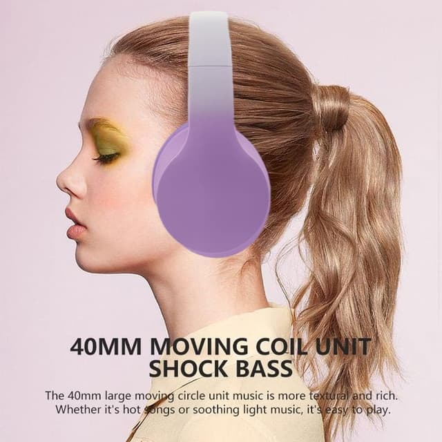 Thumbnail 3 de Usoun Kids Bluetooth Headphones Over-Ear 40mm