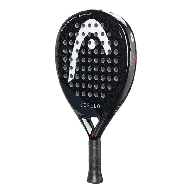 Detalle de Head Coello Junior 2025 pala de pádel 🏓