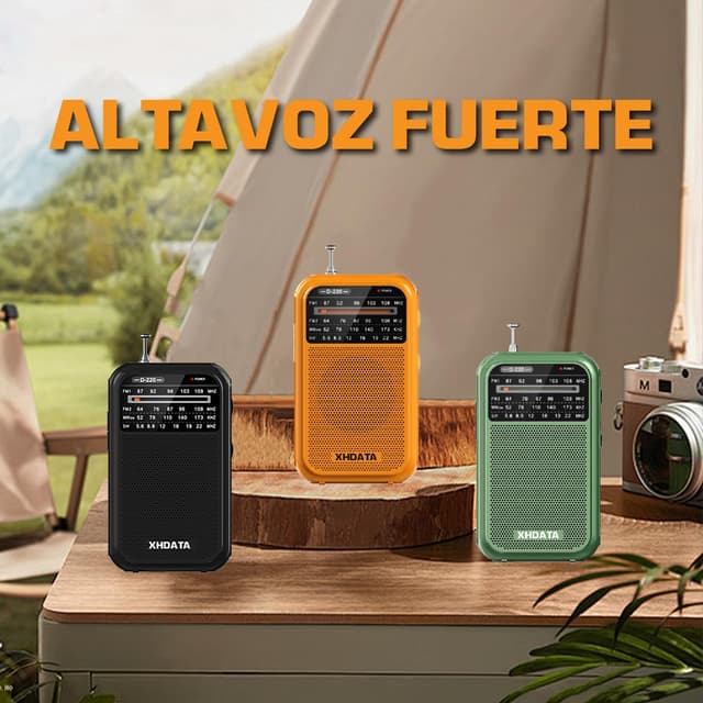 Thumbnail 5 de XHDATA D220 Radio portátil FM AM SW 125 g