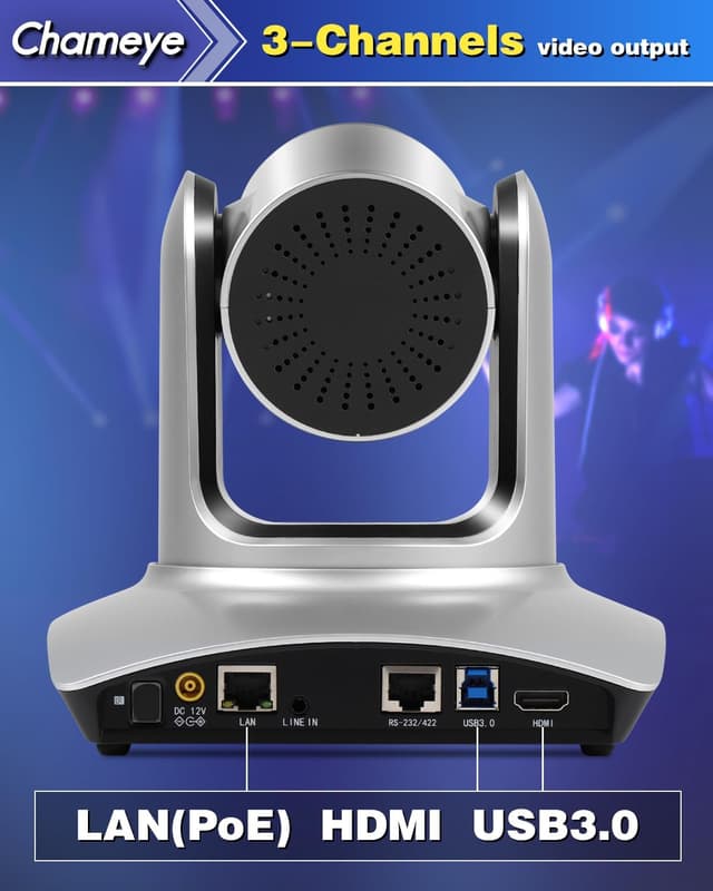 Thumbnail 6 de Chameye C420 Caméra PTZ 4K Zoom 20x